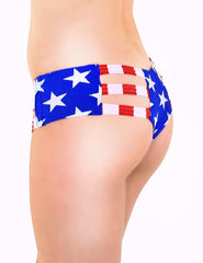 American Micro Cut-Out Booty Shorts