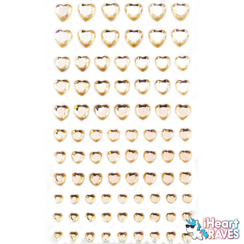 Heart Gem Stickers