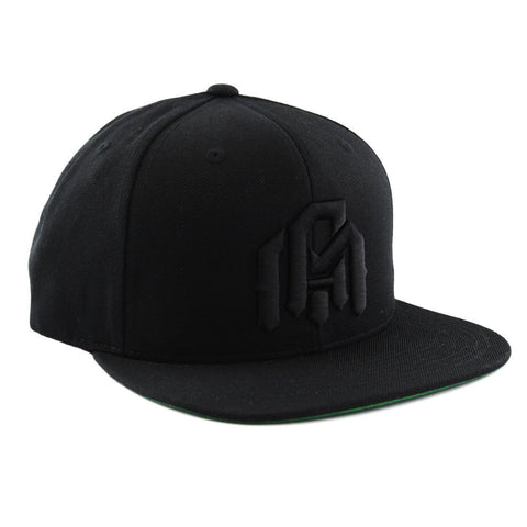 INTO THE AM Snapback - Black/Black