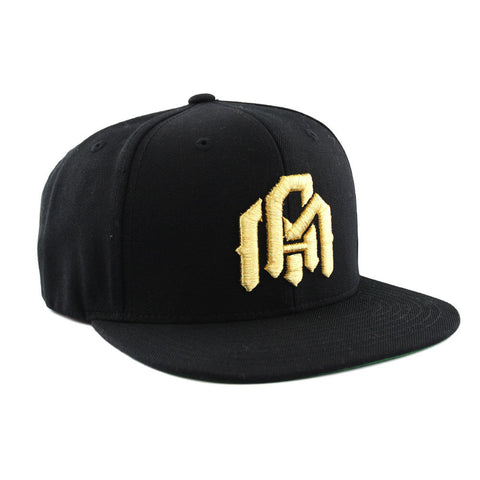 INTO THE AM Snapback - Black/Gold