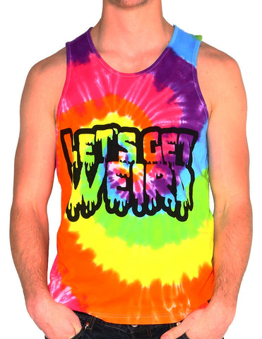 Let's Get Weird Tie Dye Tank