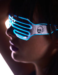 Impulse 1-Color EL Wire Shutter Shades