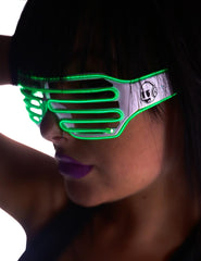Impulse 1-Color EL Wire Shutter Shades