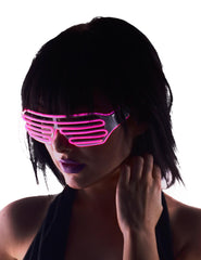 Impulse 1-Color EL Wire Shutter Shades