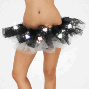 LED Black/White Tutu