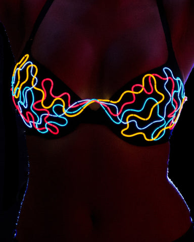 Light Up Bra - Drive 'Em Crazy (4 Color)