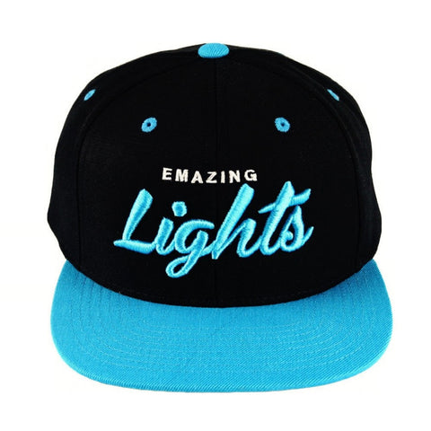EmazingLights Snapback - Neon Blue