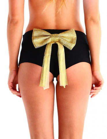 Glitter Bow Shorts