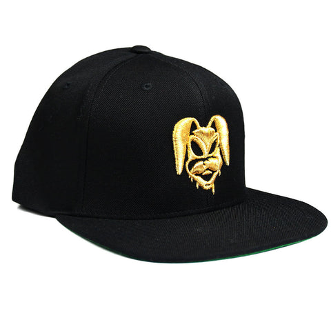 GUMMY Snapback - Black/Gold