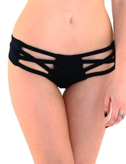 Cross Cut Out Booty Shorts