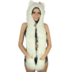 Kitty Cat Furry Hood