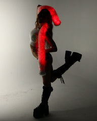 Light Up Fur Boa - Color Changing