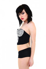 Cropped Sequin Bustier
