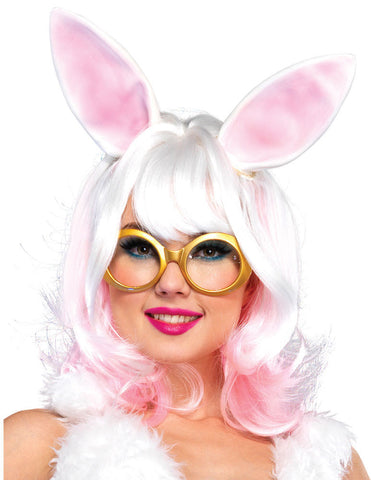 Bunny Two-Tone Wig w/ Latex Ears